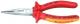 Kliešte pologuľaté Knipex s bočným cvikom 1000V - 2506160