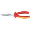 [Kliešte pologuľaté Knipex s bočným cvikom 1000V - 2616200]