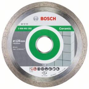 Diamantový rezací kotúč Bosch Standard for Ceramic Standard for Ceramic 125 mm 