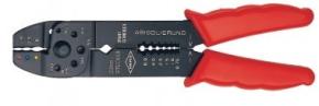Kliešte Knipex lisovacie na káblové konektory 9721215C