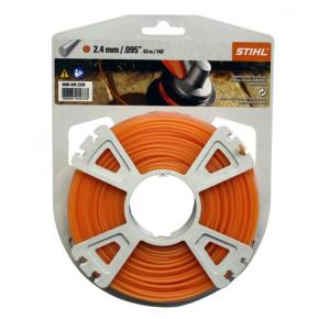 Žacia struna-silon Ø 2,4 mm, 41m Stihl oranžová