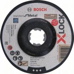 Brúsny kotúč 125x22,23x6 X-LOCK Metal Bosch Standard