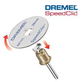 Kotúče na rezanie v kove s rýchloupínaním DREMEL® SpeedClic®, (SC456)