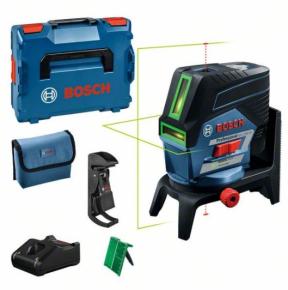 Krížovo-bodový laser Bosch GCL 2-50 CG a RM2