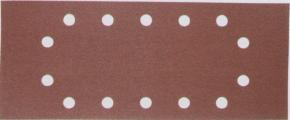 Brúsny papier so suchým zipsom 115 × 229 mm Makita, perforovaný 14 otvorov