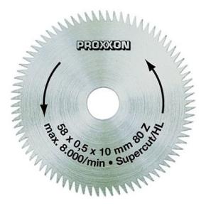 Pílový kotúč Super-Cut Proxxon 58x0,5x10 mm