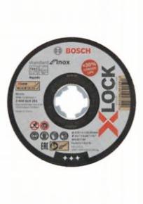 Rezací brúsny kotúč BOSCH X-LOCK Standard Inox Standard for Inox 125 x 1,6 mm T41