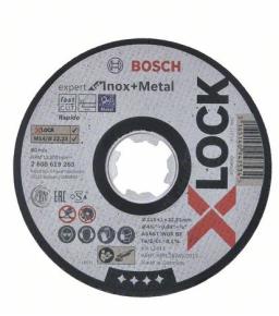 Rezací kotúč 115mm X-LOCK Bosch Expert for Inox and Metal 