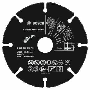 Rezací kotúč Bosch 115mm zo spekaného karbidu Multi Wheel 