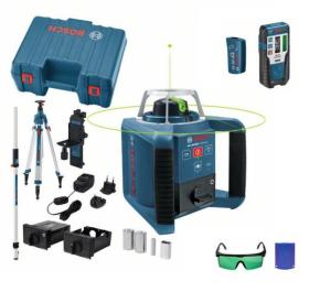 Rotačný laser Bosch GRL 300 HVG set + BT 300 HD + GR 240