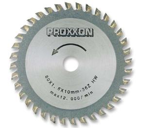 Tvrdokovový pílový kotúč Proxxon 80x1,6x10 mm