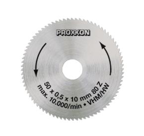 Tvrdokovový pílový kotúč Proxxon 50x0,5x10 mm (plný materiál) 