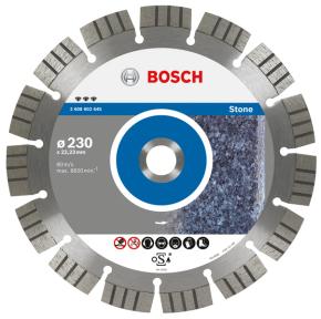 Diamantový rezací kotúč Bosch 230mm  Best for Stone